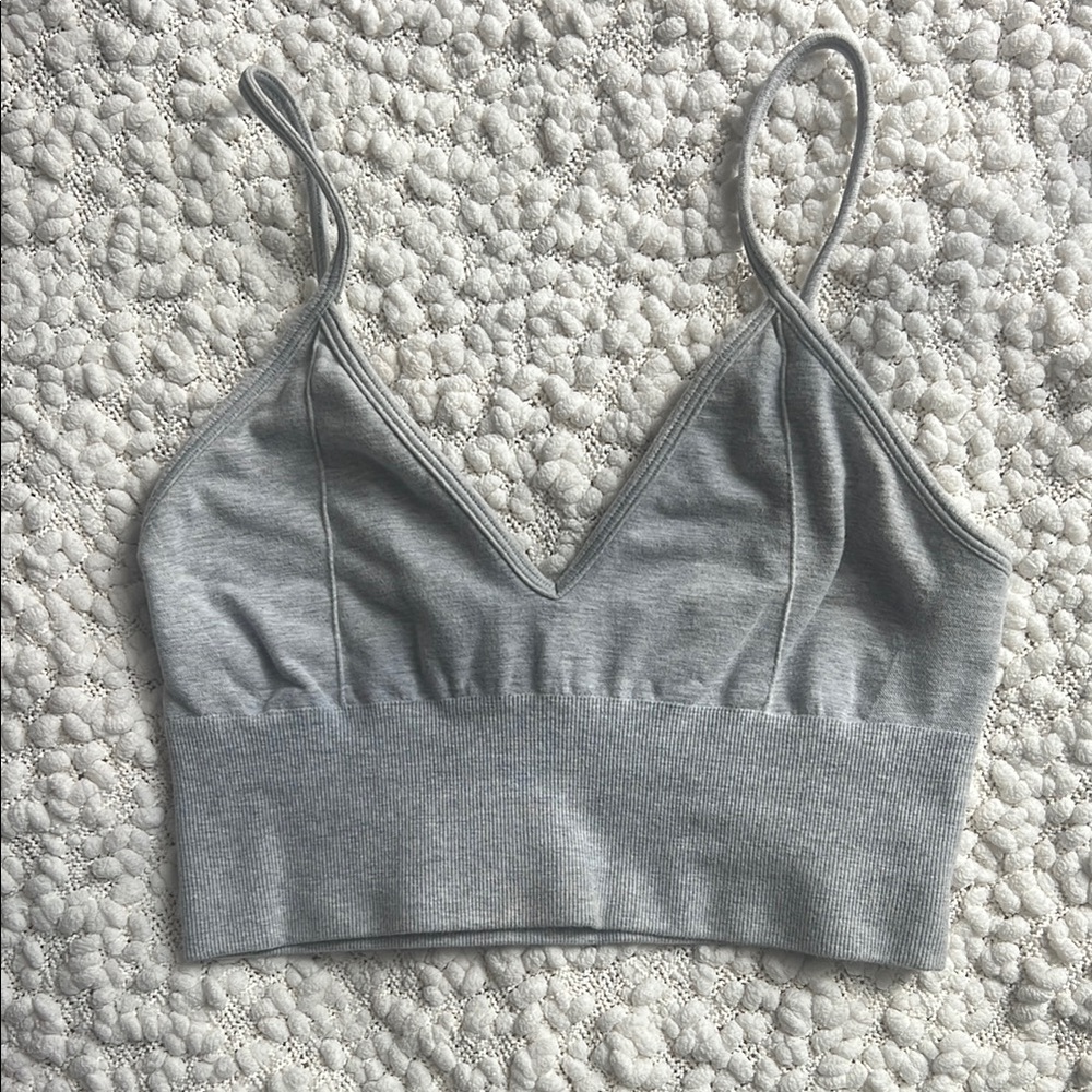 Alo Gray Delight Women's Sports Bra